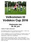 Velkommen til Vodskov Cup 2016
