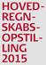 HOVED- REGN- SKABS- OPSTIL- LING 2015