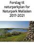 Forslag til naturparkplan for Naturpark Mølleåen 2017-2021