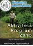 Aktivitets Program 2015