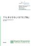 T I L B U D S L I S T E (TBL)