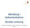 Håndbog i dokumentation Avaleo omsorg