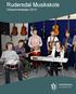 Rudersdal Musikskole Virksomhedsplan 2014
