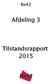 Bo42 Afdeling 3 Tilstandsrapport 2015