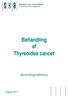 Behandling af Thyreoidea cancer