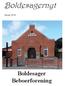 Boldesagernyt. Januar 2016. Boldesager Beboerforening