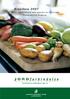 Krøniken 2007. Kartoffelsalat med asparges og citroncreme Pinsemarked på Krogerup. Aarstidernes nyhedsbrev uge 19