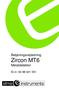 Betjeningsvejledning Zircon MT6 Metaldetektor