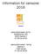 Information for censorer 2016