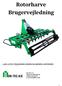 Rotorharve)) Brugervejledning)!!!!!