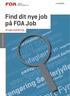 Find dit nye job på FOA Job