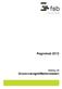 Regnskab 2012. Afdeling 1.52. Gravervænget/Møllerlodden