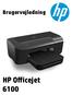 Brugervejledning HP Oﬀicejet 6100