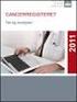 Nye Kræfttilfælde i Danmark. Cancerregisteret