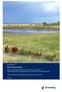 Teknisk og biologisk forundersøgelse til etable-ring af naturlige vandstandsforhold i særligt udpegede Natura 2000-arealer ved Feddet og Sivet