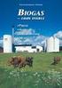 Faktaark: Biogas i forhold til Planloven og miljøgodkendelse