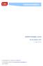 VERSIONSBREV. LUDUS version Den 28. oktober J.nr.: 4004 V CSC Scandihealth A/S, P.O. Pedersens Vej 2, DK-8200 Århus N