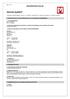 Produktnavn: Sølvtråd Ag45SnF, Version nr.: 5, Udstedt:10. December 2012, Erstatter 9. december 2011, oprettet:6. maj 2008