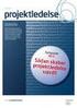 KONCEPT FOR PROJEKTLEDELSE