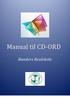 Manual til CD-ORD. Randers Realskole