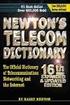 Newton s Telecommunications Dictionary