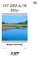 IVT 290 A/W. Elfyr. Brugervejledning. Art. nr.: Udgave 1.0