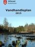 Udkast til indsatser i Vandplan 2. Foreslået af Ringsted Kommune