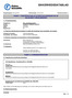 Klargøringsdato 09-maj-2012 Revisionsdato 20-jan-2015 Revisionsnummer 5 PUNKT 1: IDENTIFIKATION AF STOFFET/BLANDINGEN OG AF SELSKABET/VIRKSOMHEDEN