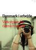 Danmark i arbejde Vækstplan for dansk turisme