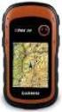 etrex brugervejledning Modeller: 10, 20, 20x, 30, 30x