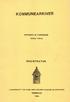 KOMMUNEARKIVER REGISTRATUR HØRSHOLM KOMMUNE LANDSARKIVET FOR SJÆLLAND, LOLLAND-FALSTER OG BORNHOLM KØBENHAVN