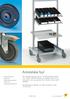 Antistatiske hjul. Alle Mannerhjul er ledende, dvs. deres modstand er under Ohm. hospitalsudstyr udstyr til elektronikindustrien