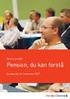 Pensionsregulativ. Basis- og Valgpension i PMF Pension pr. 1. januar Kunder optaget 1. januar 2002 eller senere og indtil