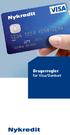 Brugerregler. for Visa/Dankort