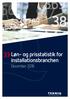 Løn- og prisstatistik for installationsbranchen. December 2016