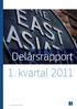 Delårsrapport. 1. kvartal A/S Det Østasiatiske Kompagni