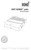 ROHO HARMONY -puden Brugerhåndbog