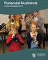 Rudersdal Musikskole. Virksomhedsplan 2012