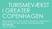 TURISMEVÆKST I GREATER COPENHAGEN