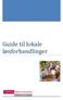 Guide til lokale lønforhandlinger