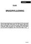 DL650 BRUGERVEJLEDNING