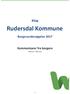 Bilag. Rudersdal Kommune. Borgerundersøgelse Kommentarer fra borgere