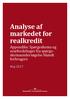 Analyse af markedet for realkredit Appendiks: Spørgeskema og svarfordelinger fra spørgeskemaundersøgelse. forbrugere