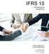 IFRS 15. indregning af omsætning. Jonas Andersen & Kristian Mathiasen