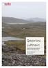 Qaqortoq Lufthavn. Naturkonsekvensvurdering Udkast til offentlig høring. Foto: Udsigt ud over projektområdet set fra fjeldtop vest for projektområdet.