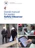 Dansk manual for app en Safety Observer
