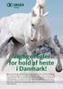 Vigtige regler for hold af heste i Danmark!