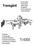 TI Fransgård. Reservedele Reservdelar Spare parts Ersatzteile Pièces détachées Varaosaluettelo
