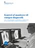 Kontrol af monitorer til røntgen-diagnostik KRAV, VEJLEDNINGER OG GENERELLE ANBEFALING- ER FOR MONITORER TIL BRUG FOR DIAGNOSTIK