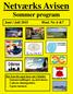 Netværks Avisen. Sommer program. Juni / Juli 2015 Blad. Nr. 6 &7
